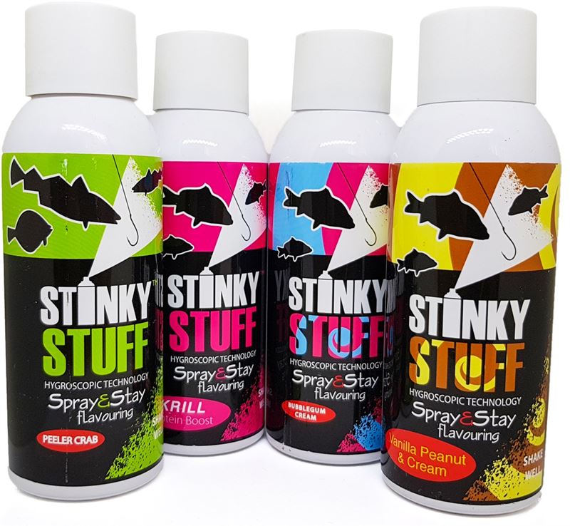 Stinky Stuff Spray Additive – Vardis Tackle Shop